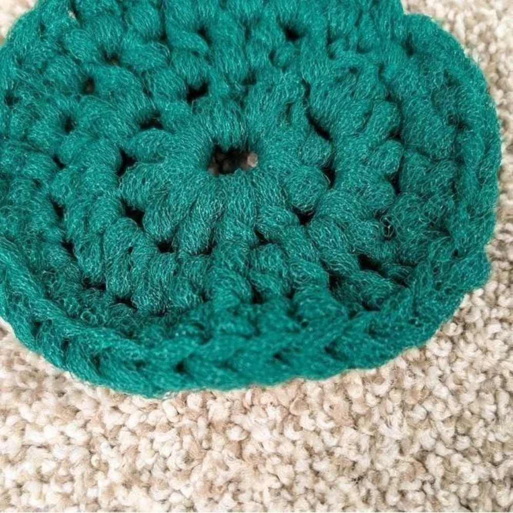 Green Nylon Pot Scrubber Scourer‎ cleaning kitchen bathroom garage